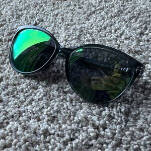 Malibu Jim Polarized Cat Eye Sunglasses MAUIGreen